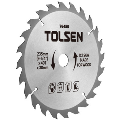 Диск пильний Tolsen по дереву, 305х60Tх30мм