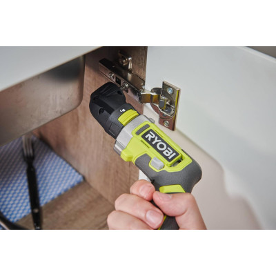 Ryobi Викрутка акумуляторна USB Lithium RSD4-120TA2 4В 1х2А·год 5Нм 200об·хв 2 насадки 10 біт 0.31кг кейс