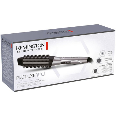 Стайлер Remington ProLuxe You Adaptive, 62Вт, темп.режимів-3, D-38mm, іонізація, кераміка, чорно-сірий Стайлер Remington ProLuxe You Adaptive, 62Вт, темп.режимів-3, D-38mm, іонізація, кераміка, чорно-сірий