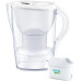 Фільтр-глечик Brita Marella XL Memo MXPro 3.5л (2л очищеної води) з фільтр-картриджем білий 3шт
