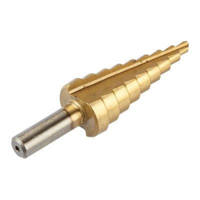 Свердло ступінчасте GRAPHITE TiN, 4x12/20/32мм, набір 3шт, 0.22кг