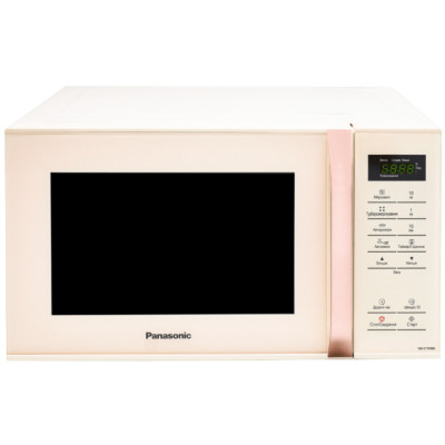 Мікрохвильова піч Panasonic, 25л, сенсор.керув., 800Вт, РК дисплей, молочний