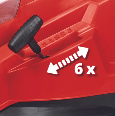 Газонокосарка акумуляторна Einhell PXC GP-CM 36/41 Li 36В(18+18)  41см 50л 25-75мм 15.1кг (без АКБ та ЗП)