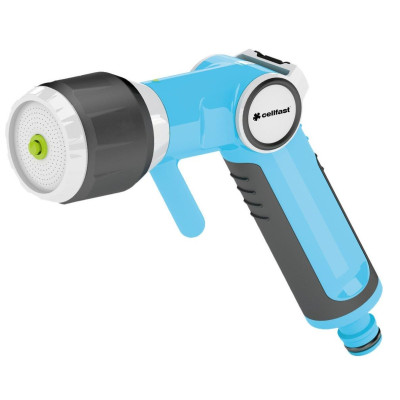 Cellfast Зрошувач пістолетний ERGO багатофункціональний, регулювання напору Cellfast Зрошувач пістолетний ERGO багатофункціональний, регулювання напору