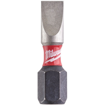 Біти Milwaukee Shockwave, SL0,8x5,5х25мм, набір 2шт