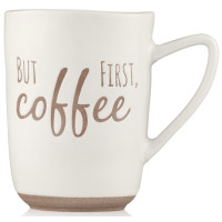 Чашка ARDESTO Coffee, 340мл, кераміка, білий
