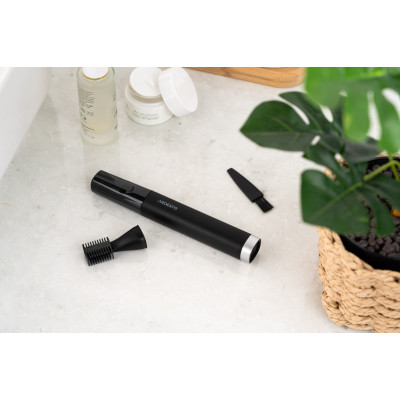 Тример ARDESTO TR-PWP, для носа і вух, сталь,USB-C > USB-A, чорний