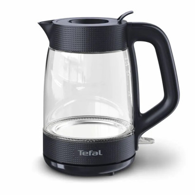Електрочайник Tefal Morning Glass Kettle, 1.7л, скло, з підсвіткою, чорний Електрочайник Tefal Morning Glass Kettle, 1.7л, скло, з підсвіткою, чорний