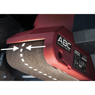 Шліфмашина стрічкова SKIL 7615 AB 710Вт стрічка 76х457мм 330об/хв 2.9кг