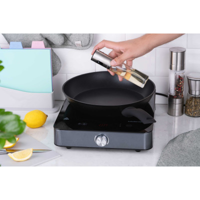 Розпилювач для олії та оцту ARDESTO Gemini, 100мл, скло, нержавіюча сталь, пластик, прозорий