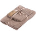 Набір рушників махрових ARDESTO Lotus, 50х90см, 70х140см, 2шт, 100% бавовна, бежевий