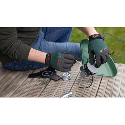 Триммер садовый Bosch AFS 23-37 1000Вт леска 37см нож 23см 5.7кг (0.600.8A9.000)