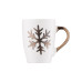 Чашка ARDESTO Snowflake, 320мл, кераміка, в асортименті