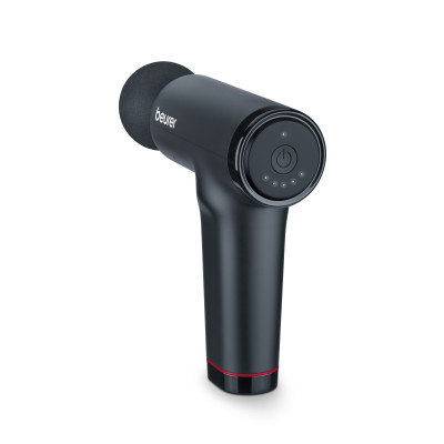 Масажер Beurer для тіла, літій- іонний акум., вага - 0,49кг, 3 насадки, чорний Масажер Beurer для тіла, літій- іонний акум., вага - 0,49кг, 3 насадки, чорний