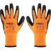 Neo Tools Рукавички робочі, латексне покриття, поліестер, р.9, помаранчево чорні