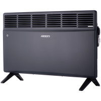Конвектор электрический ARDESTO 2000 Вт, 20 м2, закрытый нагревательный элемент, IP24, механическое управление, антрацит матовый CH-2000MCA