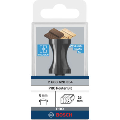 Фреза сегментна Bosch Professional Std S8 R18.3 D20.6 L32