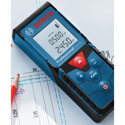 Дальномер лазерный Bosch Professional GLM 40, 0.15-40м, ±1.5мм, 0.1кг