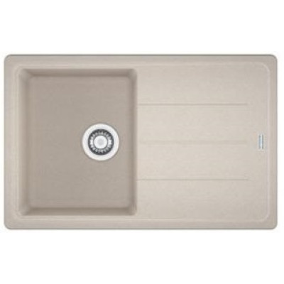 Мийка кухонна Franke Basis, фраграніт, прямокутник, з крилом, 780х500х200мм, чаша - 1, накладна, BFG 611-78, сахара