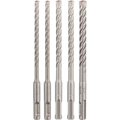 Набір бурів по бетону Bosch Professional SDS-Plus, 5шт