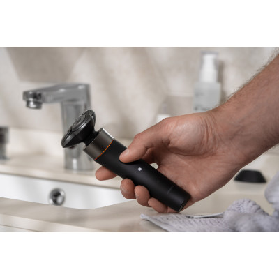 Бритва електр. ARDESTO роторна SHRR-B5WDR, 5Вт,  бритв.головок-3, Li-Ion, сух.+волог., чорний