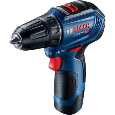 Шуруповерт-дрель аккумуляторный Bosch GSR 12V-30 бесщеточный 12В 2x2.0А-ч 30Нм 420-1600об-в 0.78кг кейс Шуруповерт-дрель аккумуляторный Bosch GSR 12V-30 бесщеточный 12В 2x2.0А-ч 30Нм 420-1600об-в 0.78кг кейс