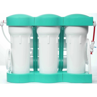 Фільтр зворотного осмосу Ecosoft P’URE AQUACALCIUM Mint, мембрана 75gpd DuPont, картридж AquaCalcium збагачує мінералами, дренаж 1:1