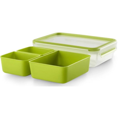 Tefal Контейнер з вставками MASTERSEAL TO GO 1.2 л, пластик K3100412