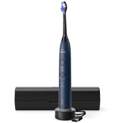 Щітка зубна електр. Philips, Sonicare 6100 Series, 62т. колив/хв, насадок-1, синій Щітка зубна електр. Philips, Sonicare 6100 Series, 62т. колив/хв, насадок-1, синій