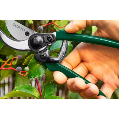 Секатор контактный Verto, d реза 10мм, 200мм, 154г (15G208)