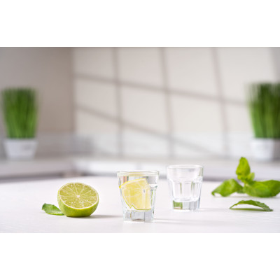 ARDESTO Набір стопок Salerno 45 мл, 6 шт., скло ARDESTO Набір стопок Salerno 45 мл, 6 шт., скло