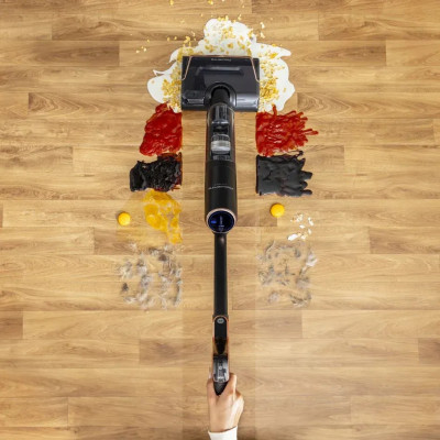 Пилосос Rowenta безпровідний миючий X-Clean 7, 250Вт, конт пил -0.5л, конт для води-0.65л, автон. робота до 50хв, вага-4.2кг, НЕРА, чорний Пилосос Rowenta безпровідний миючий X-Clean 7, 250Вт, конт пил -0.5л, конт для води-0.65л, автон. робота до 50хв, вага-4.2кг, НЕРА, чорний