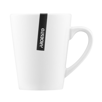 ARDESTO Чашка Mario, 240мл, кераміка, білий