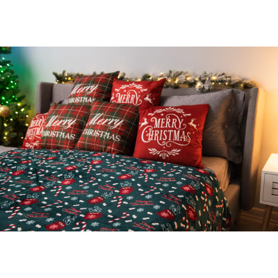 Плед ARDESTO Flannel 160х200см, 100% поліестер, солодке какао