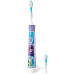 Щітка зубна електр. Philips, Sonicare For Kids, 62т. колив/хв, насадок-2, фіолетовий