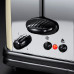 Тостер Russell Hobbs Classic, 1100Вт, довгі слоти, метал, бежевий