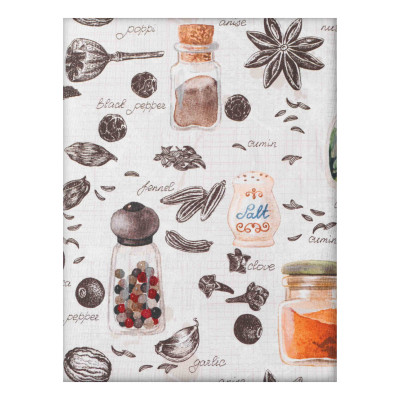 Скатертина ARDESTO Spice 140х180см, 90% поліестер, 10% бавовна