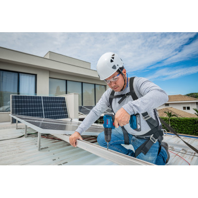 Шуруповерт-дрель ударный аккумуляторный Bosch GSB 185-LI 18В 2х2.0А·ч 50Нм 500·1900об·мин кейс 1кг