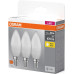 Набір ламп 3шт OSRAM LED E14 4.9Вт 2700К 470Лм B40