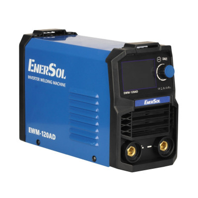 Зварювальний апарат інверторний EnerSol EWM-120AD 20-120А 5.1кВт 160-260В 2.8кг Зварювальний апарат інверторний EnerSol EWM-120AD 20-120А 5.1кВт 160-260В 2.8кг