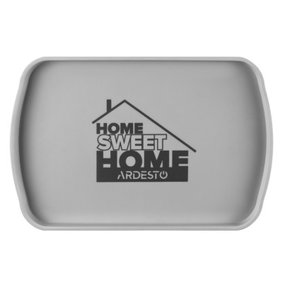 Ящик з кришкою для зберігання ARDESTO 32х21.5х14см, 6л, пластик PP, сірий