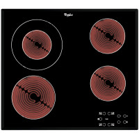 Варильна поверхня Whirlpool електрична склокерамічна, 60см, чорний Варильна поверхня Whirlpool електрична склокерамічна, 60см, чорний