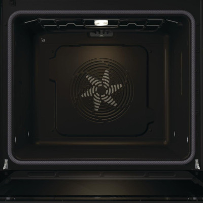 Gorenje Духова шафа електрична, 77л, A+, пара, дисплей, піроліз, чорний