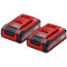 Акумулятор Einhell Twinpack PXC Plus 18В 2х3А·год 1.23кг