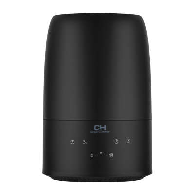 Зволожувач повітря Cooper&Hunter CH-2820TWF 30м2, 2л, 280мл/г, ультразвуковий, верхня затока, WI-FI, гігростат, аромакапсула, підсвічування, чорний Зволожувач повітря Cooper&Hunter CH-2820TWF 30м2, 2л, 280мл/г, ультразвуковий, верхня затока, WI-FI, гігростат, аромакапсула, підсвічування, чорний