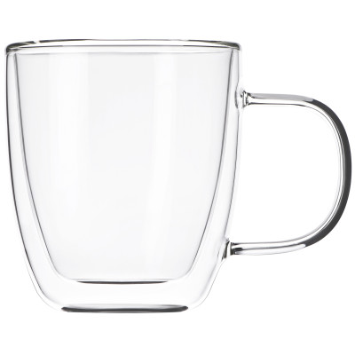 Набір чашок з ручками і подвійними стінками ARDESTO, 310мл, 2шт, боросилікатне скло, прозорий Набір чашок з ручками і подвійними стінками ARDESTO, 310мл, 2шт, боросилікатне скло, прозорий