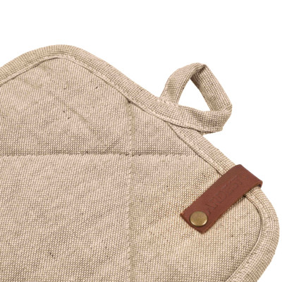 Прихватка ARDESTO Oliver, 20х20см, 100% бавовна, нап-ч: ватин, шоколад Прихватка ARDESTO Oliver, 20х20см, 100% бавовна, нап-ч: ватин, шоколад