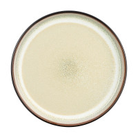 ARDESTO Тарілка десертна Bolzano, 20.3см, кераміка, чорно-зелений