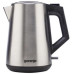 Електрочайник Gorenje 1.7л, Strix-контроль, метал, нерж