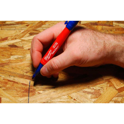 Маркер Milwaukee InkZAll, водостійкий, синій